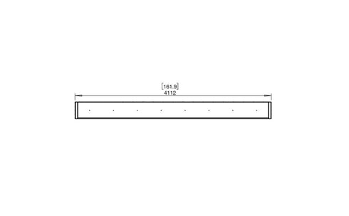 Ecosmart Fire Flex 158IL Island Fireplace Insert - Black Finish / Stainless Steel Burner - ESF.FX.158IL